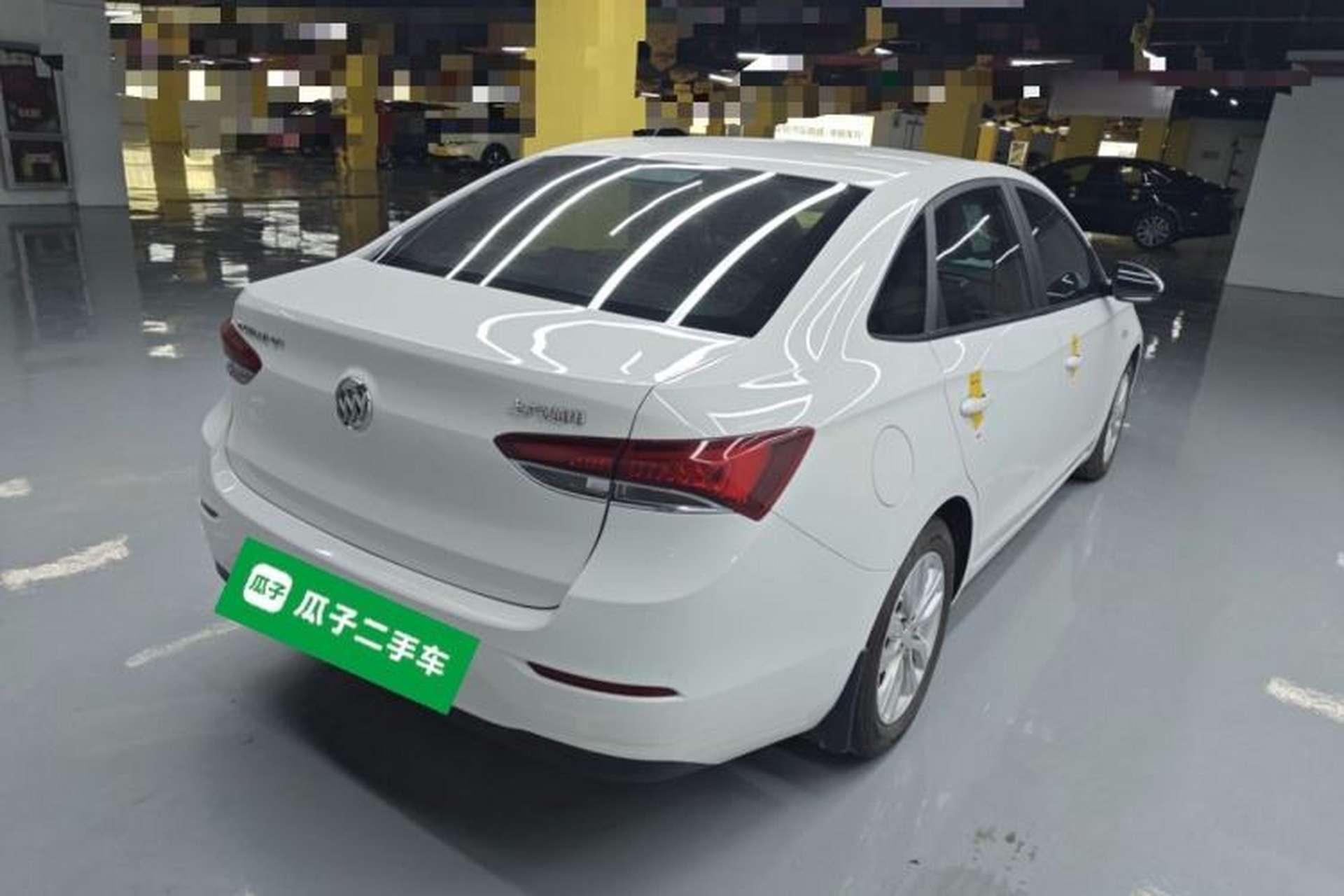 Used Buick GT 2021 Revised Version Flagship 1.5L Automatic Elite Edition Rear Right 45 Deg