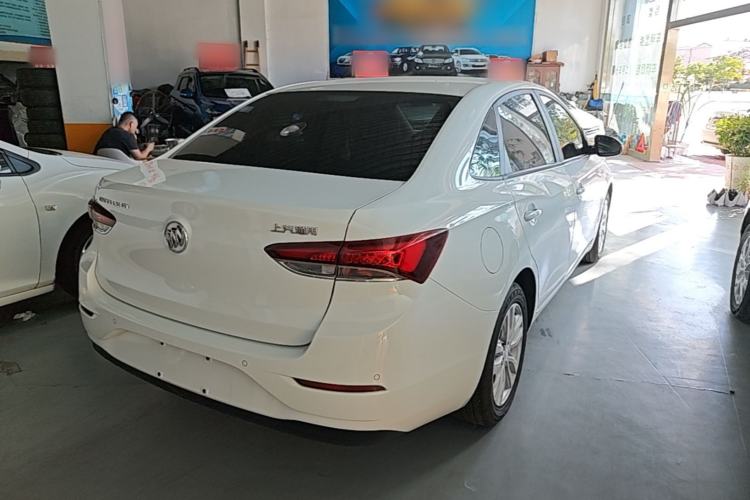 Used Buick GT 2021 Revised Version Flagship 1.5L Automatic Entry-Level Trim Rear Right 45 Deg