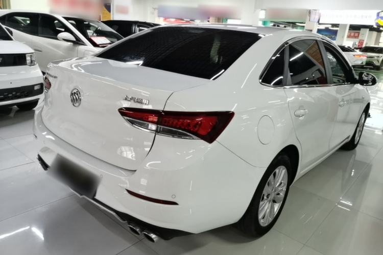 Used Buick GT 2021 Revised Version Flagship 1.5L Automatic Entry-Level Trim Rear Right 45 Deg