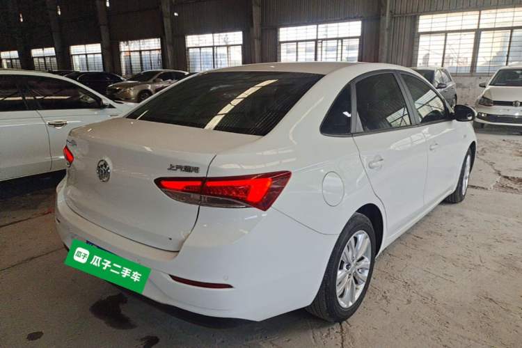 Used Buick GT 2021 Revised Version Flagship 1.5L Automatic Entry-Level Trim Rear Right 45 Deg