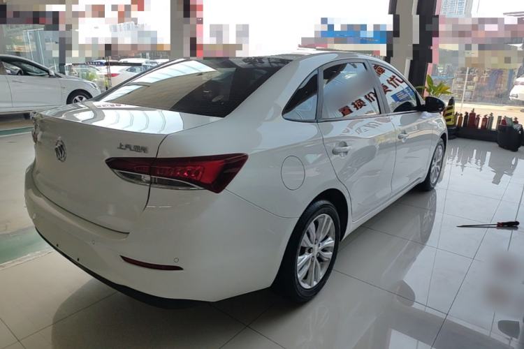 Used Buick GT 2021 Revised Version Flagship 1.5L Automatic Entry-Level Trim Rear Right 45 Deg