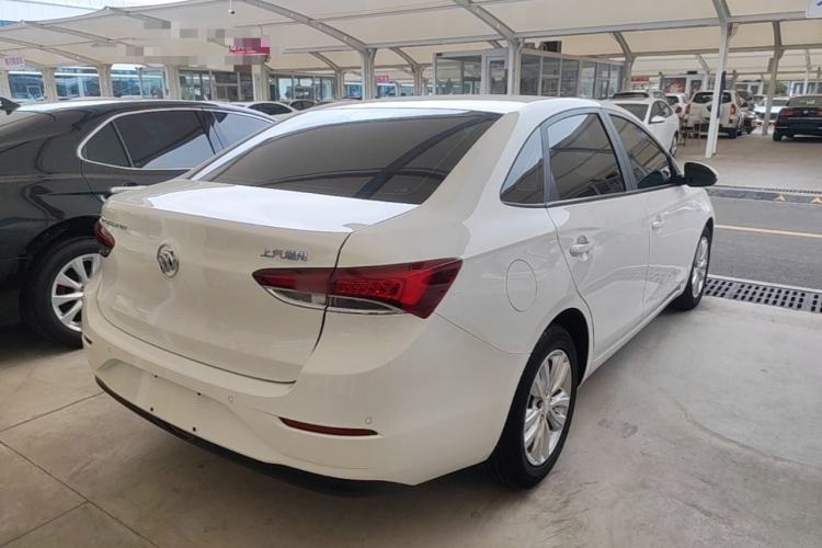 Used Buick GT 2021 Revised Version Flagship 1.5L Automatic Entry-Level Trim Rear Right 45 Deg