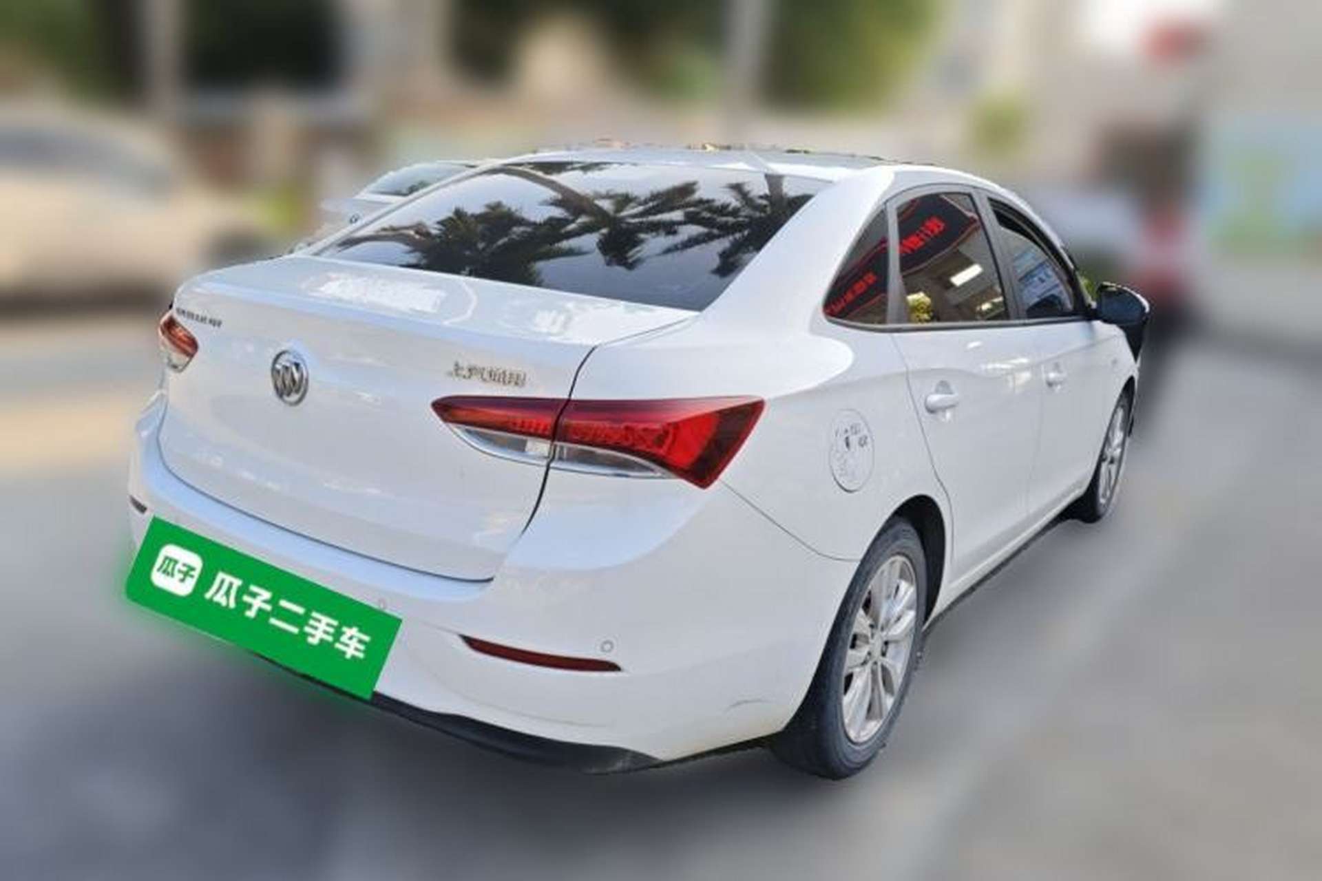 Used Buick GT 2021 Revised Version Flagship 1.5L Automatic Elite Edition Rear Right 45 Deg