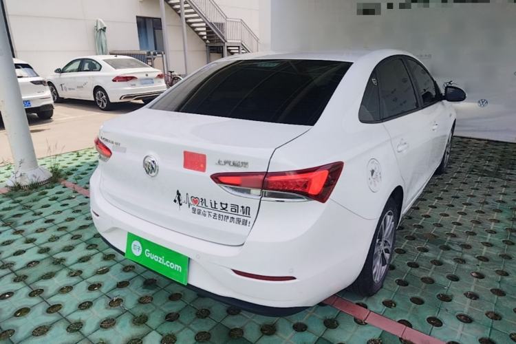 Used Buick GT 2021 1.3T Automatic Mild Hybrid Elite Version Rear Right 45 Deg