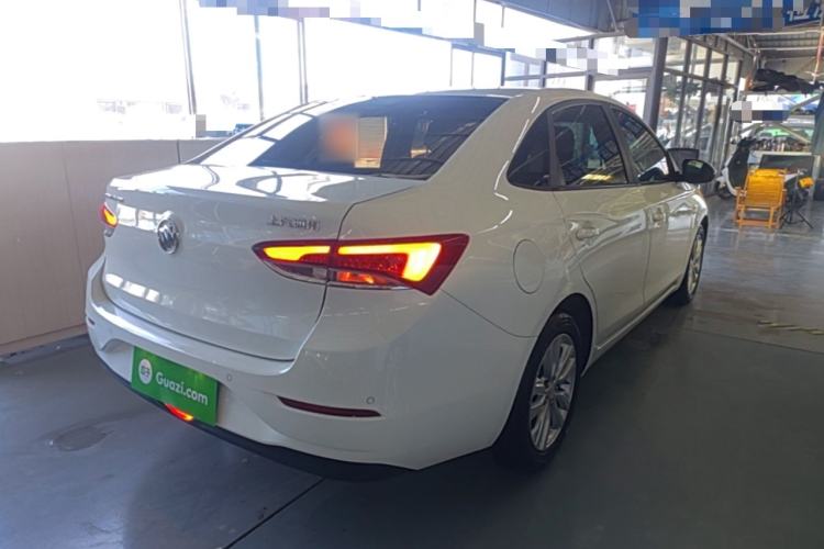 Used Buick GT 2021 Revised Version Flagship 1.5L Automatic Entry-Level Trim Rear Right 45 Deg