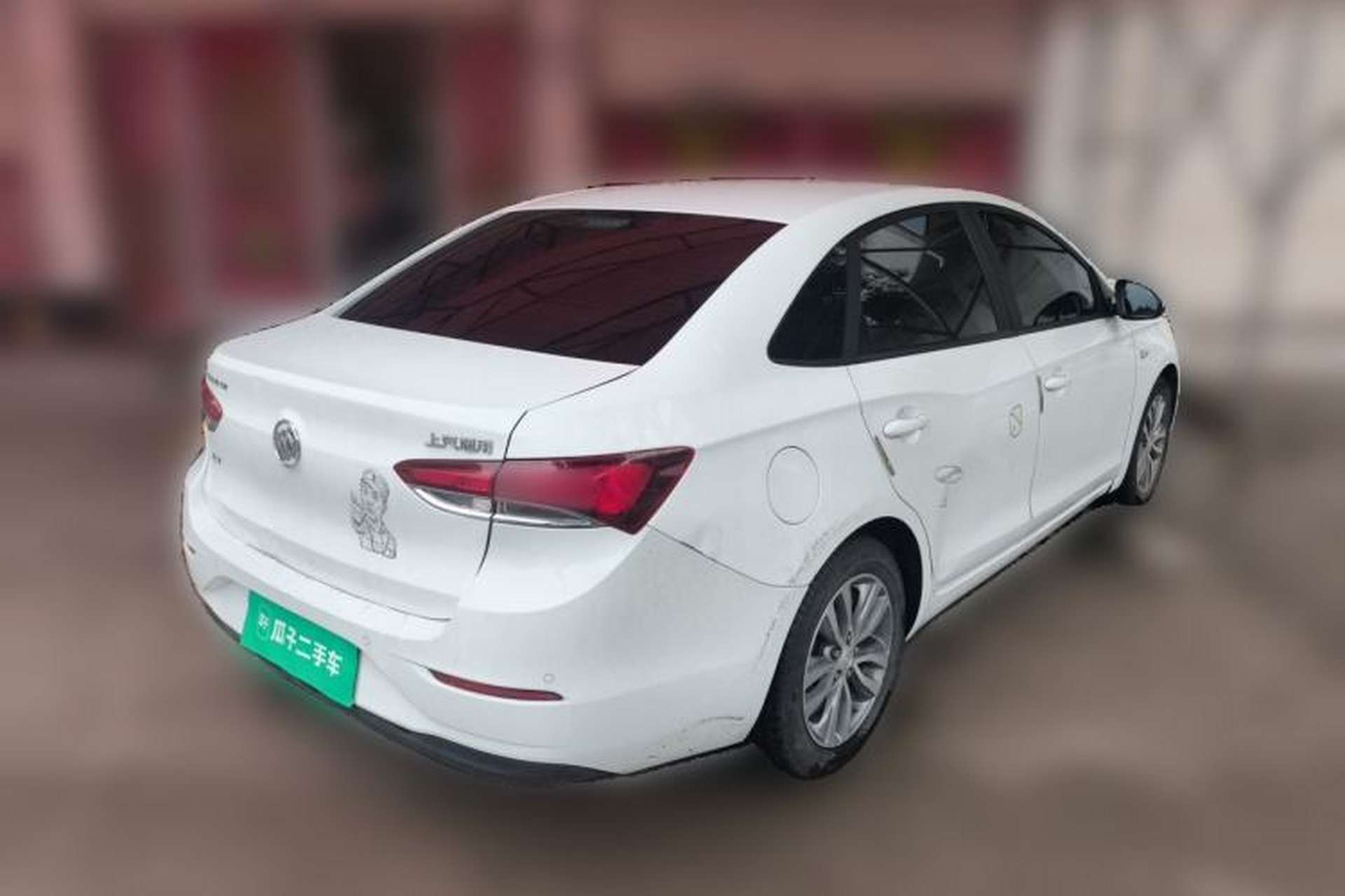 Used Buick GT 2021 Revised Version 1.3T Automatic Mild Hybrid Elite Edition Rear Right 45 Deg