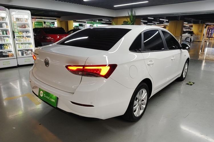 Used Buick GT 2021 Revised Version Flagship 1.5L Automatic Entry-Level Trim Rear Right 45 Deg