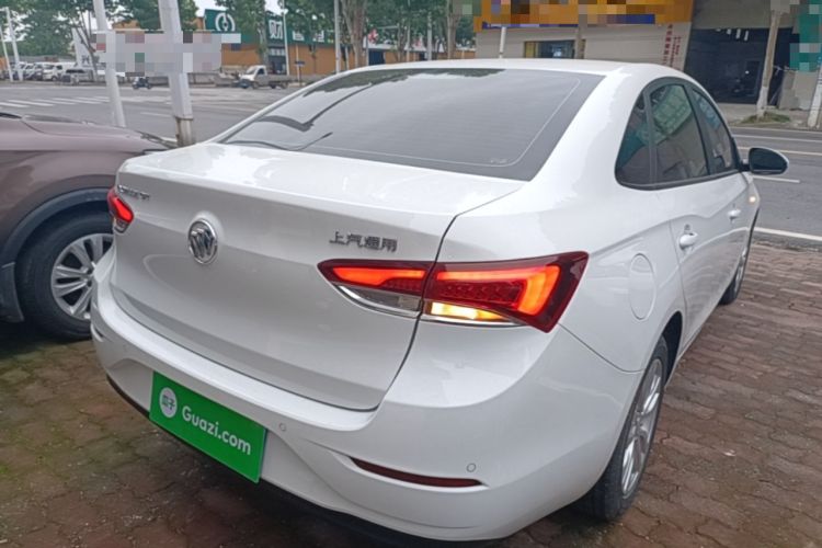 Used Buick GT 2021 Revised Version Flagship 1.5L Automatic Entry-Level Trim Rear Right 45 Deg