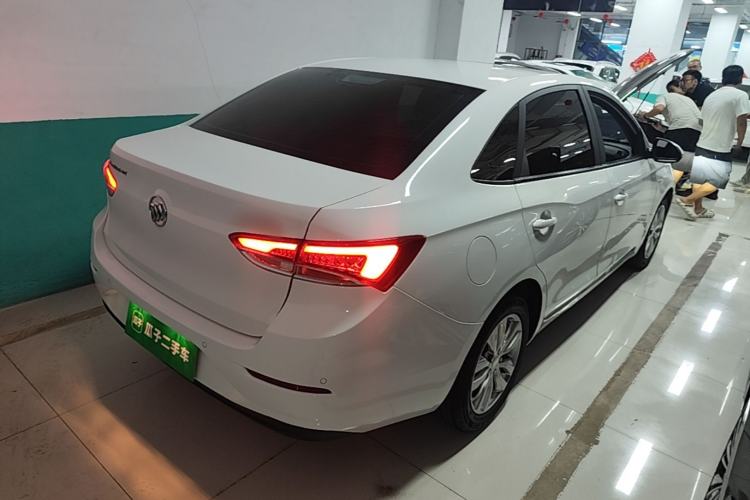 Used Buick GT 2021 Revised Version Flagship 1.5L Automatic Entry-Level Trim Rear Right 45 Deg
