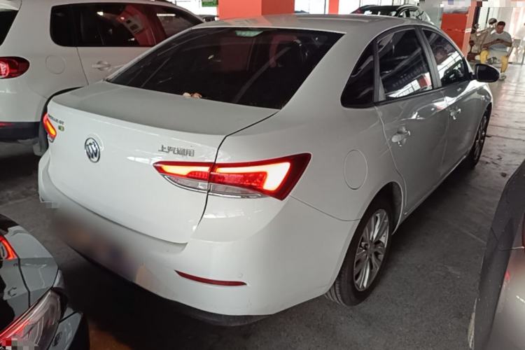 Used Buick GT 2021 Revised Version Flagship 1.5L Automatic Entry-Level Trim Rear Right 45 Deg