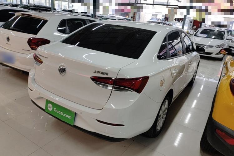 Used Buick GT 2021 Revised Version Flagship 1.5L Automatic Entry-Level Trim Rear Right 45 Deg