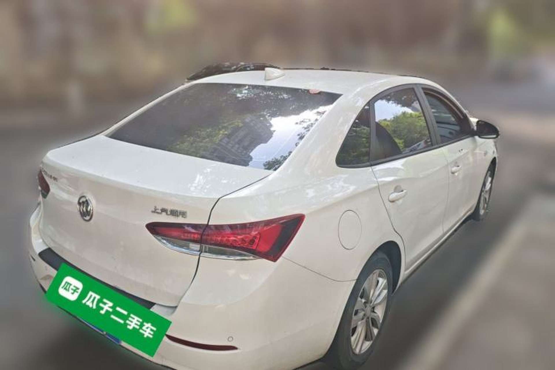 Used Buick GT 2021 Revised Version Flagship 1.5L Automatic Elite Edition Rear Right 45 Deg