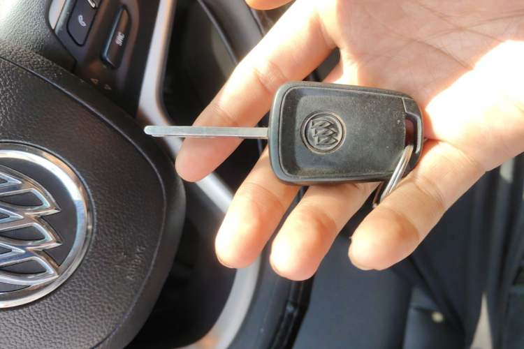 Used Buick GT 2021 Revised Version Flagship 1.5L Automatic Elite Edition Vehicle Key