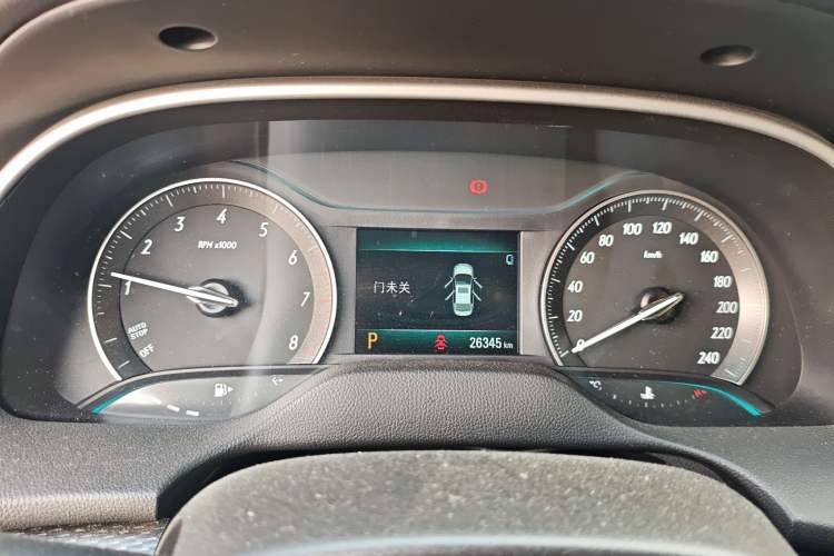 Used Buick GT 2021 Revised Version 1.3T Automatic Mild Hybrid Elite Edition Instrument Cluster