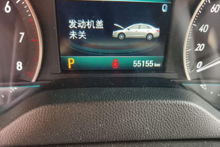 Used Buick GT 2021 Revised Version Flagship 1.5L Automatic Elite Edition Odometer Close Up