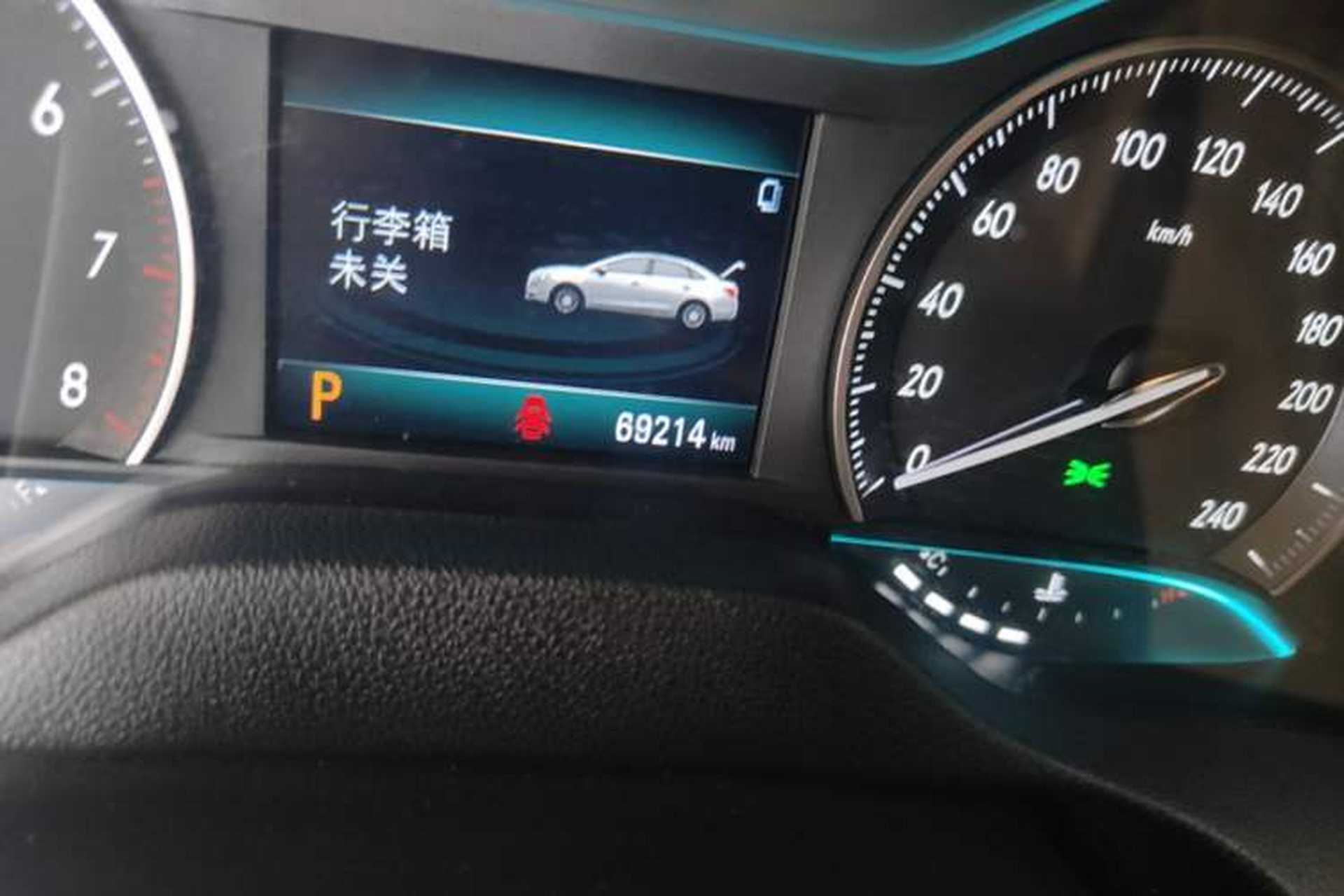 Used Buick GT 2021 Revised Version Flagship 1.5L Automatic Elite Edition Odometer Close Up
