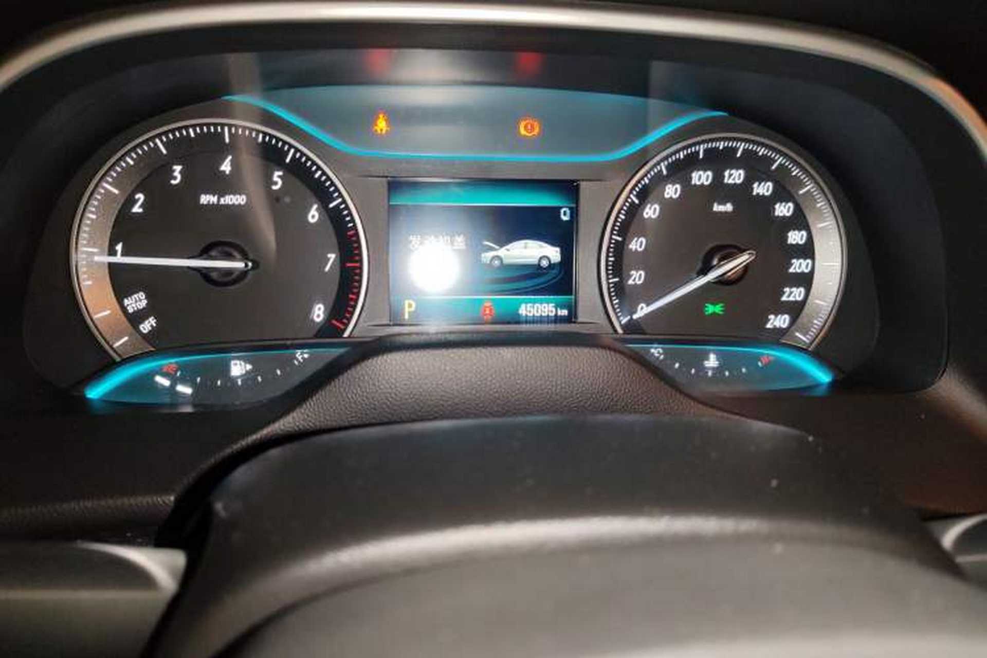 Used Buick GT 2021 Revised Version Flagship 1.5L Automatic Elite Edition Odometer Close Up
