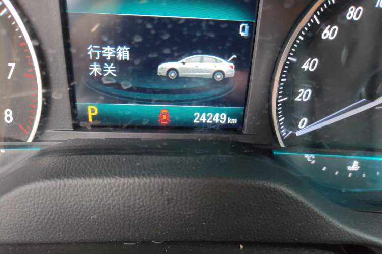 Used Buick GT 2021 Revised Version Flagship 1.5L Automatic Elite Edition Odometer Close Up