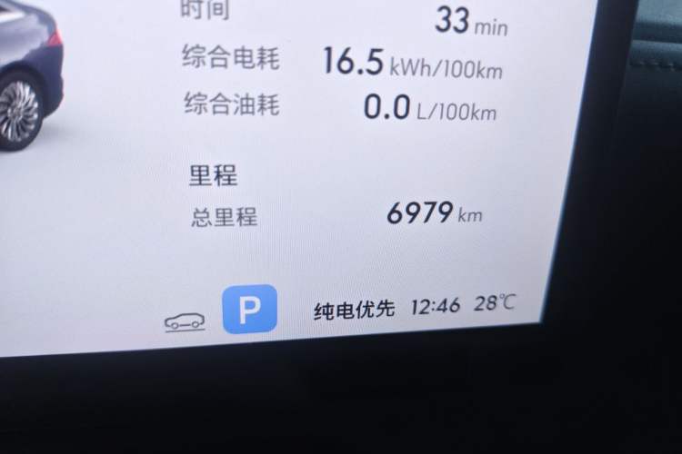 Used Buick L7 2025 Model Aivia Odometer Close Up
