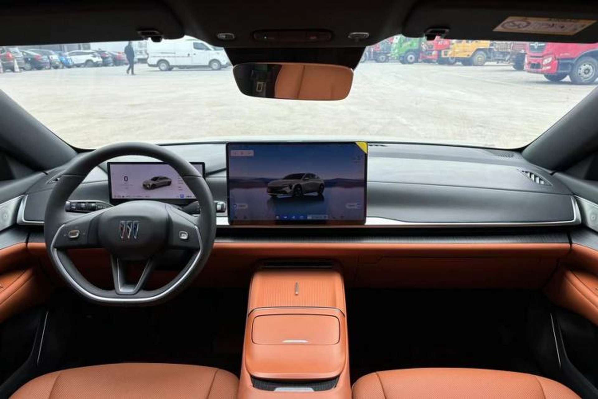 Used Buick L7 2025 Model Luxury Edition Audio And AC Panel