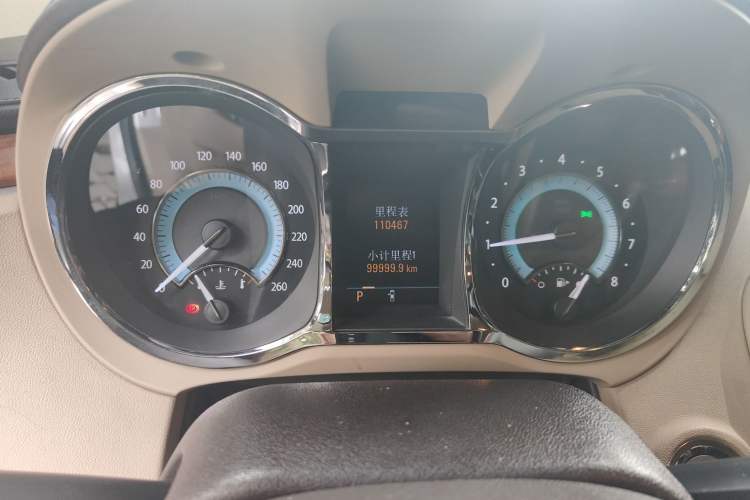 Used Buick LaCrosse 2009 2.4L Haoya Edition Odometer Close Up