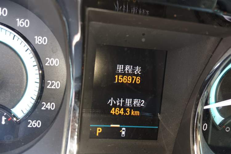 Used Buick LaCrosse 2009 2.4L Haoya Edition Odometer Close Up