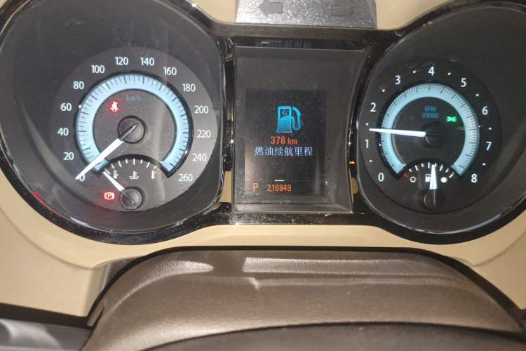 Used Buick LaCrosse 2011 2.4L SIDI Haoya Edition Odometer Close Up