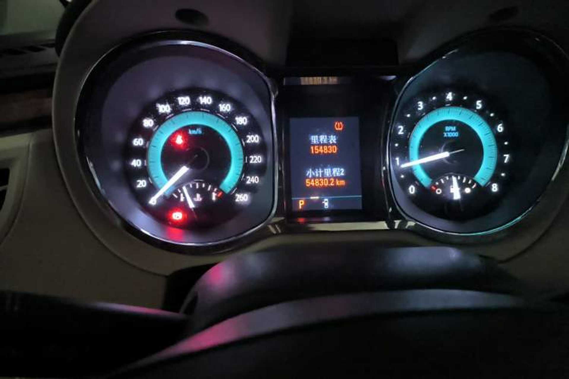Used Buick LaCrosse 2011 2.4L SIDI Haoya Edition Odometer Close Up