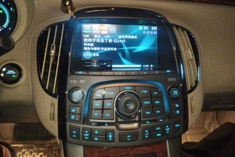 Used Buick LaCrosse 2012 2.4L SIDI Luxury Edition Audio And AC Panel