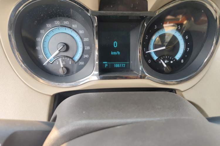 Used Buick LaCrosse 2012 2.0T Haoya Edition Odometer Close Up