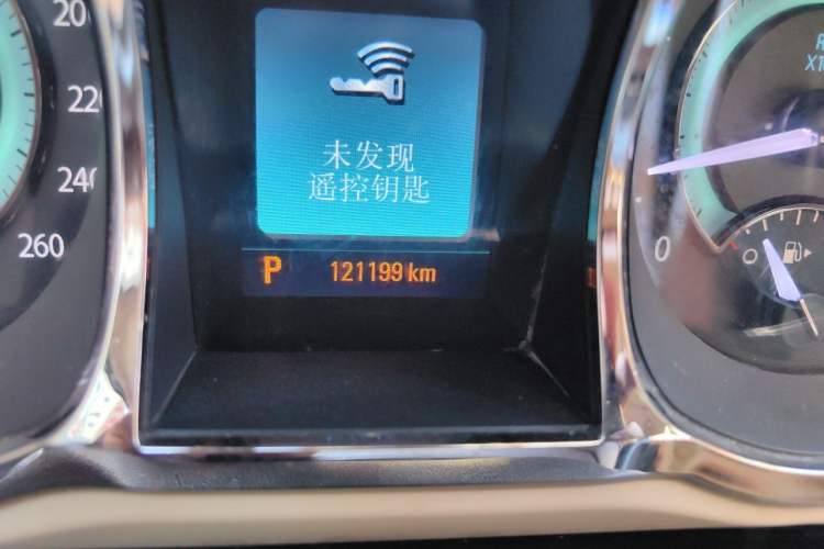 Used Buick LaCrosse 2012 2.4L SIDI Haoya Edition Odometer Close Up