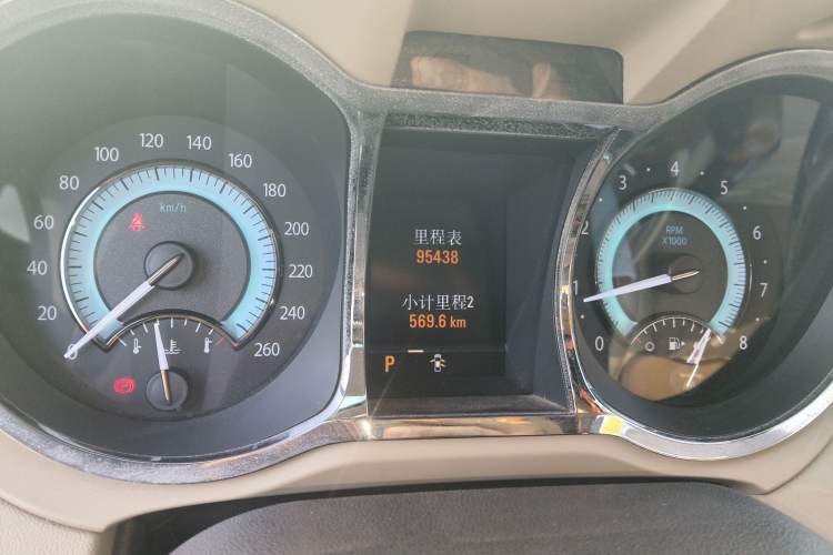 Used Buick LaCrosse 2012 2.4L SIDI Haoya Edition Odometer Close Up