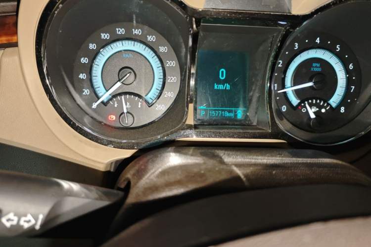 Used Buick LaCrosse 2012 2.4L SIDI Comfort Edition Odometer Close Up