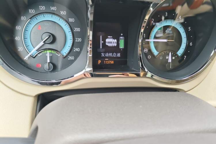 Used Buick LaCrosse 2012 eAssist 2.4L Luxury Edition Odometer Close Up