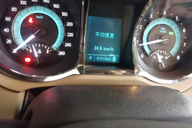 Used Buick LaCrosse 2012 2.4L SIDI Comfort Edition Odometer Close Up