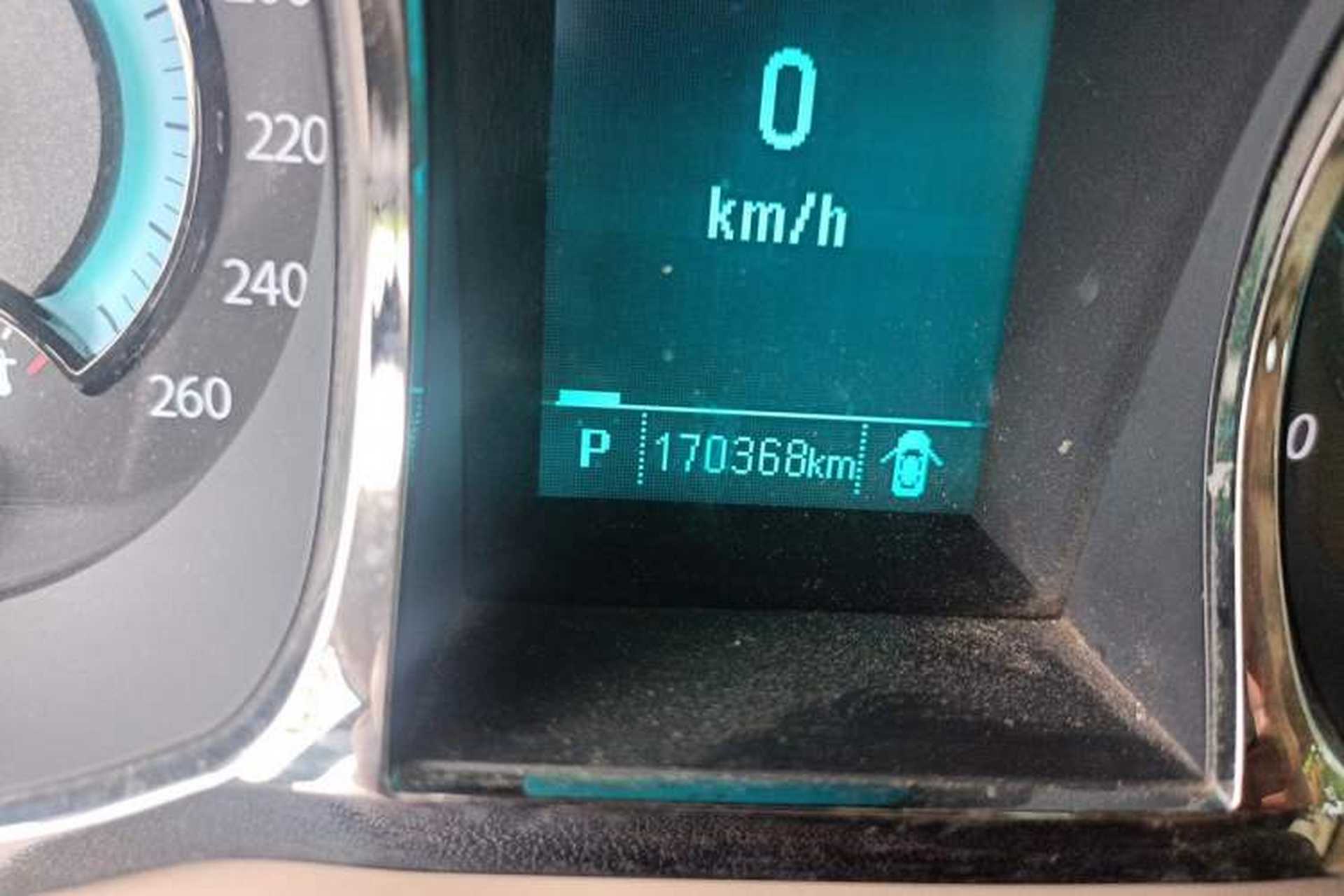 Used Buick LaCrosse 2012 2.4L SIDI Haoya Edition Odometer Close Up