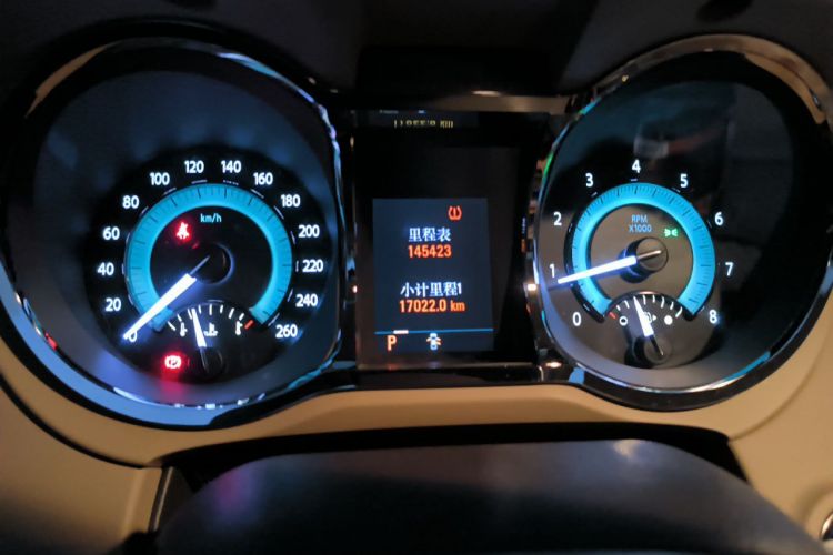 Used Buick LaCrosse 2012 2.4L SIDI Haoya Edition Odometer Close Up