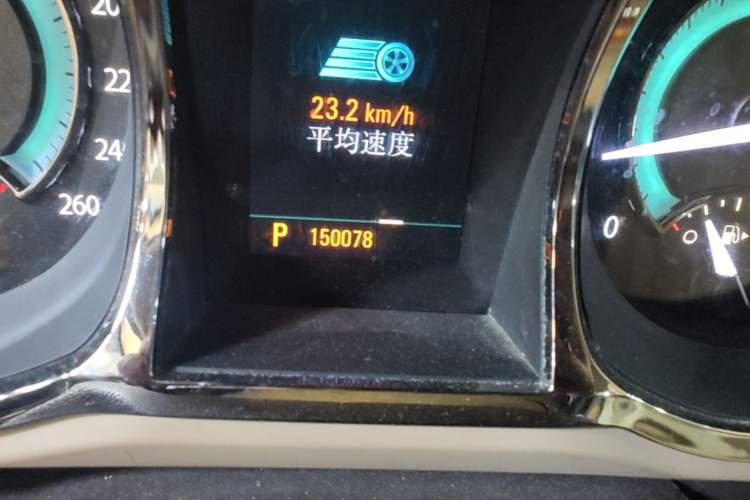 Used Buick LaCrosse 2012 2.4L SIDI Haoya Edition Odometer Close Up