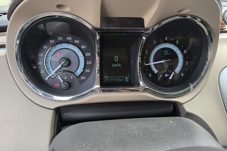 Used Buick LaCrosse 2012 2.4L SIDI Comfort Edition Odometer Close Up