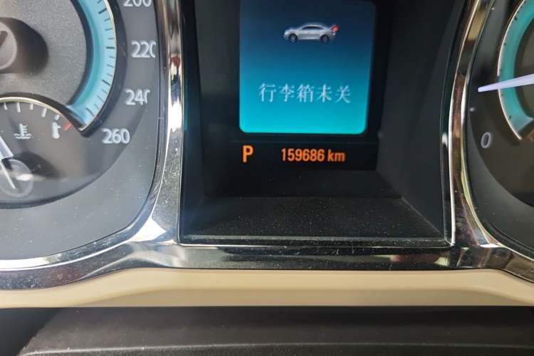 Used Buick LaCrosse 2012 2.4L SIDI Haoya Edition Odometer Close Up
