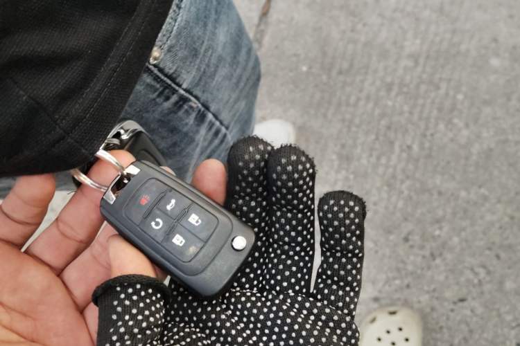 Used Buick LaCrosse 2012 2.4L SIDI Haoya Edition Vehicle Key