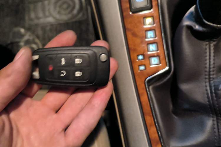 Used Buick LaCrosse 2012 2.4L SIDI Haoya Edition Vehicle Key