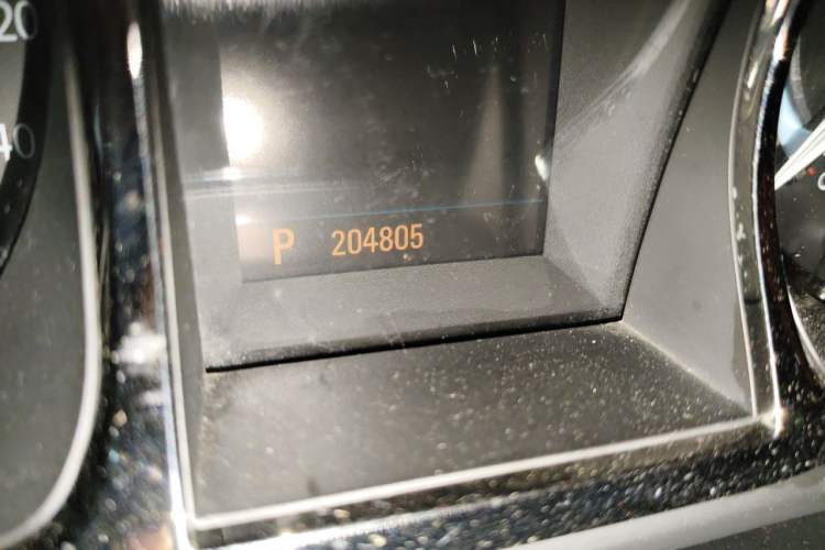 Used Buick LaCrosse 2012 2.0T Haoya Edition Odometer Close Up