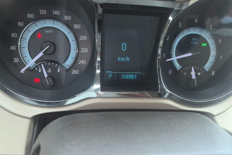 Used Buick LaCrosse 2012 eAssist 2.4L Elegance Edition Odometer Close Up
