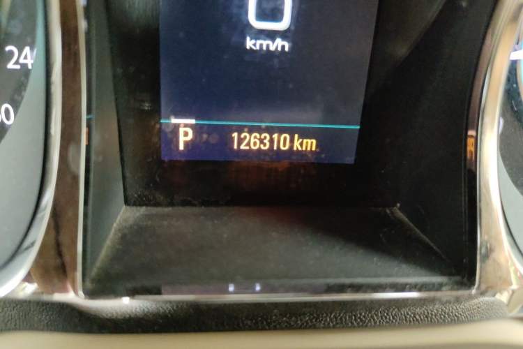 Used Buick LaCrosse 2012 2.4L SIDI Haoya Edition Odometer Close Up