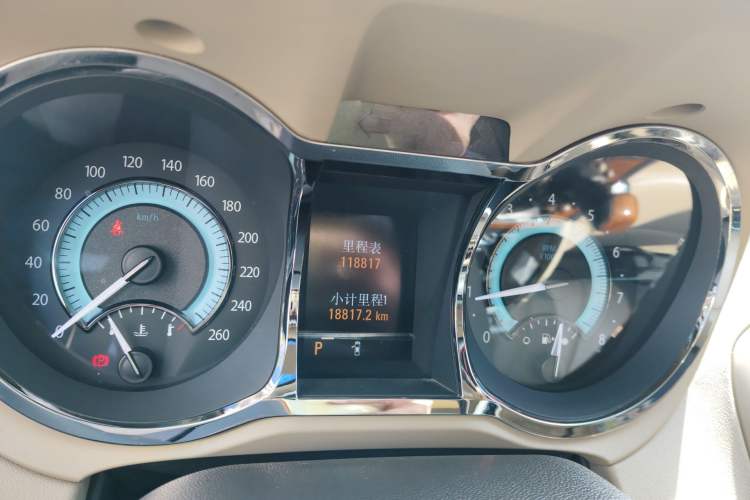 Used Buick LaCrosse 2012 2.4L SIDI Haoya Edition Odometer Close Up
