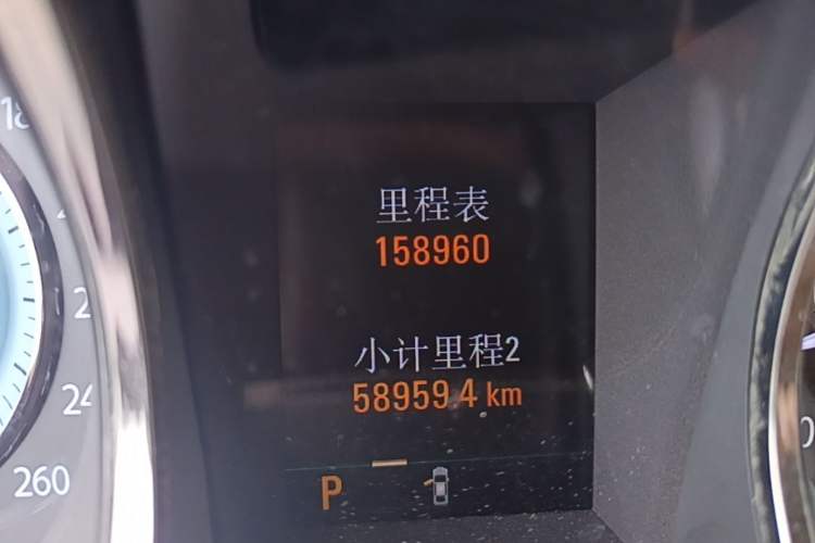 Used Buick LaCrosse 2012 2.4L SIDI Luxury Edition Odometer Close Up
