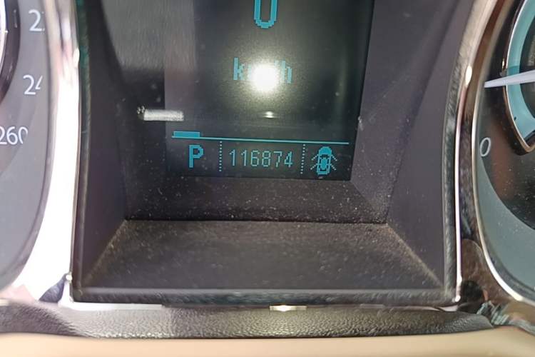 Used Buick LaCrosse 2012 2.4L SIDI Comfort Edition Odometer Close Up