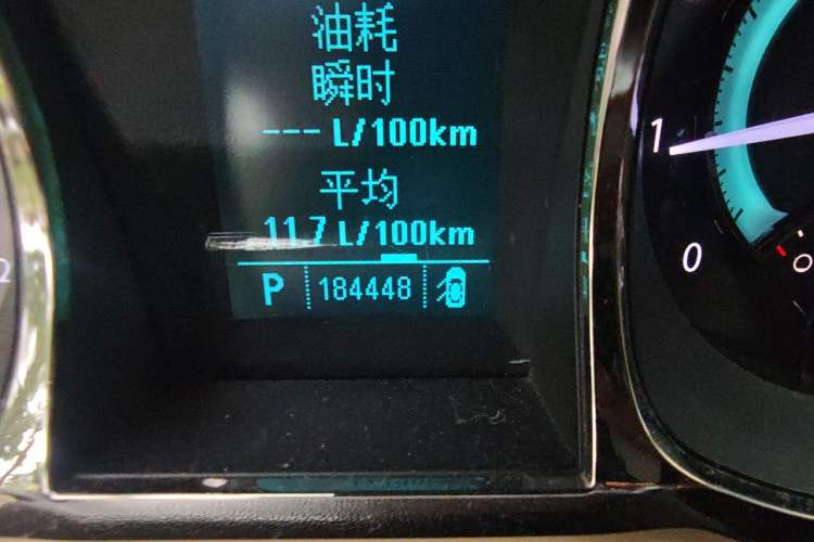 Used Buick LaCrosse 2012 2.4L SIDI Elegant Edition Odometer Close Up