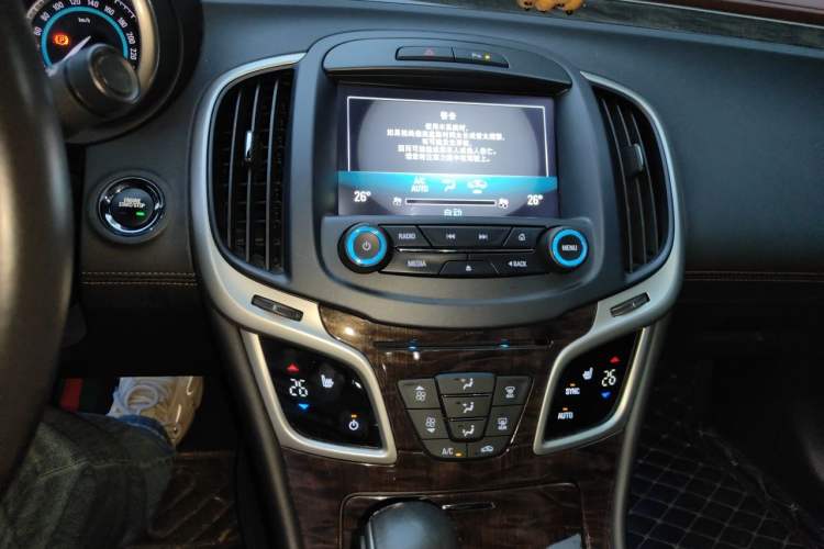 Used Buick LaCrosse 2013 2.4L SIDI Elite Comfort Version Audio And AC Panel